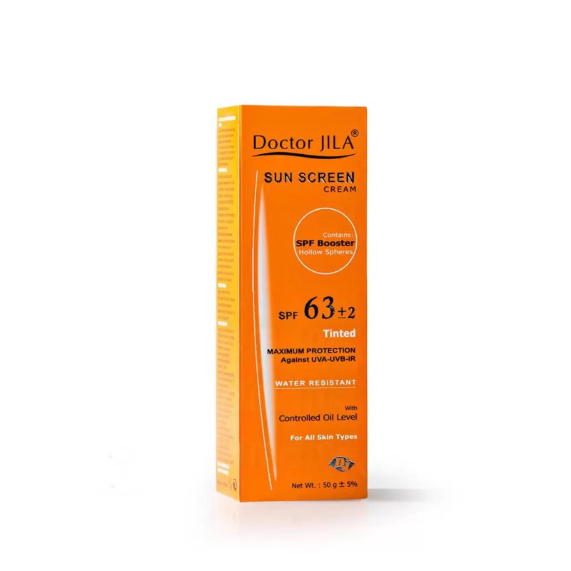 کرم ضد آفتاب دکتر ژِیلا SPF63 رنگی - تصویر 3