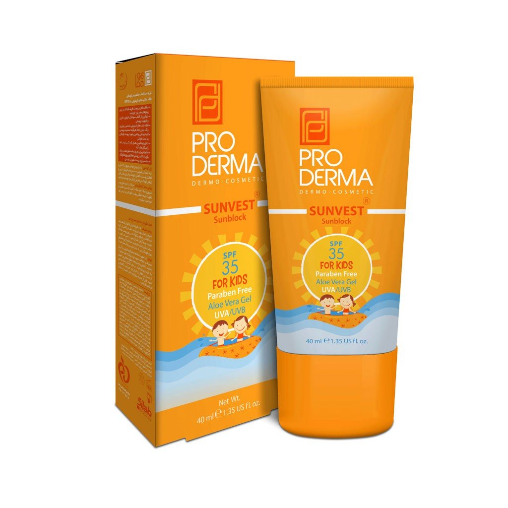 10 کرم ضد آفتاب کودکان پرودرما SPF 35 - Image 1