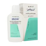 شامپو موهای خشک و رنگ شده ایروکس سبوس برنج