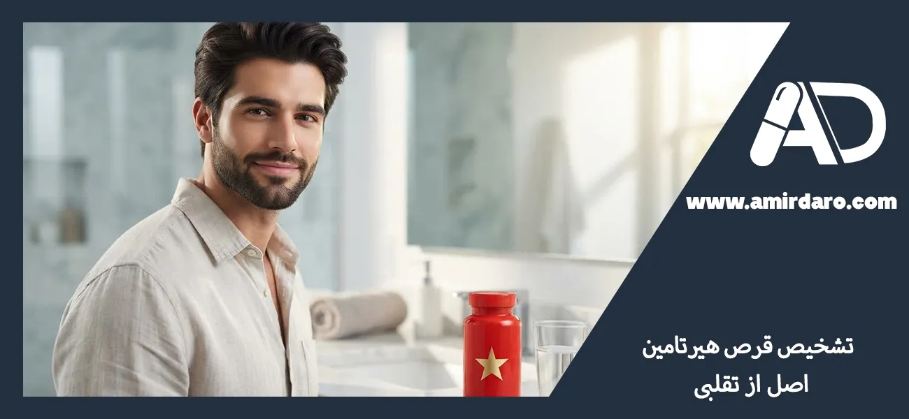 تشخیص قرص هیرتامین اصل از تقلبی