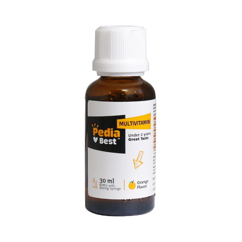 قطره مولتی ویتامین پدیابست با طعم پرتقال 30 ml - تصویر 2