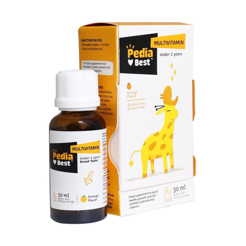 قطره مولتی ویتامین پدیابست با طعم پرتقال 30 ml - تصویر 1