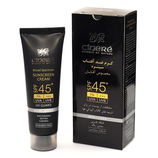کرم ضد آفتاب آقایان سینره spf45